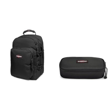 EASTPAK PROVIDER Rucksack, 111 cm, 107 L, Schwarz & Oval Single Pencil Case, 22 cm, Schwarz im Sale